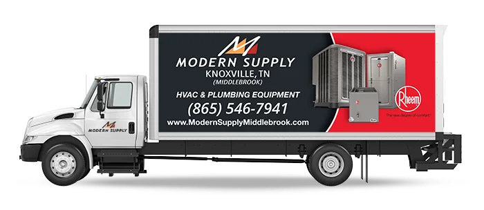 Modern Supply deloivery truck